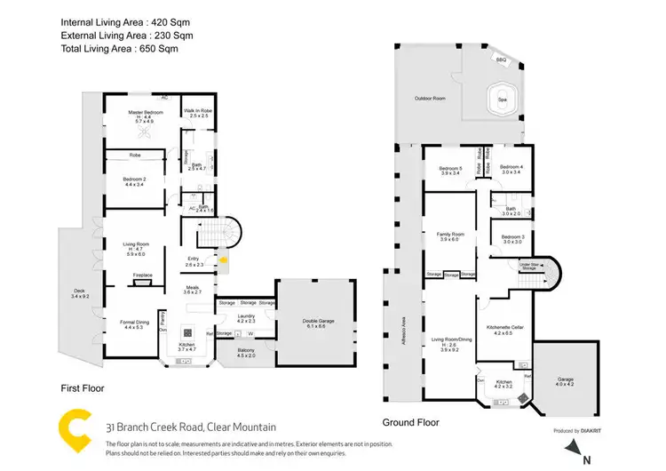 Floorplan of Homely house listing, 31 Branch Creek Road, Clear Mountain QLD 4500