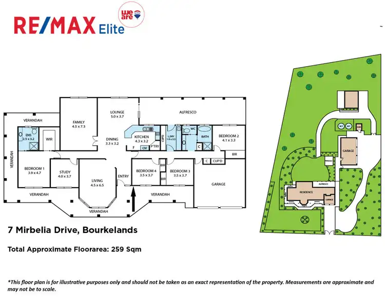 Floorplan of Homely house listing, 7 Mirbelia Drive, Springvale NSW 2650