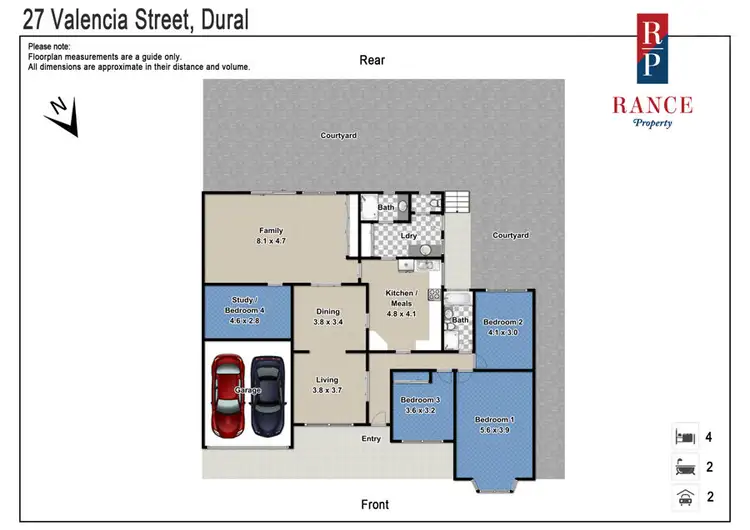 Floorplan of Homely house listing, 27 Valencia Street, Dural NSW 2158