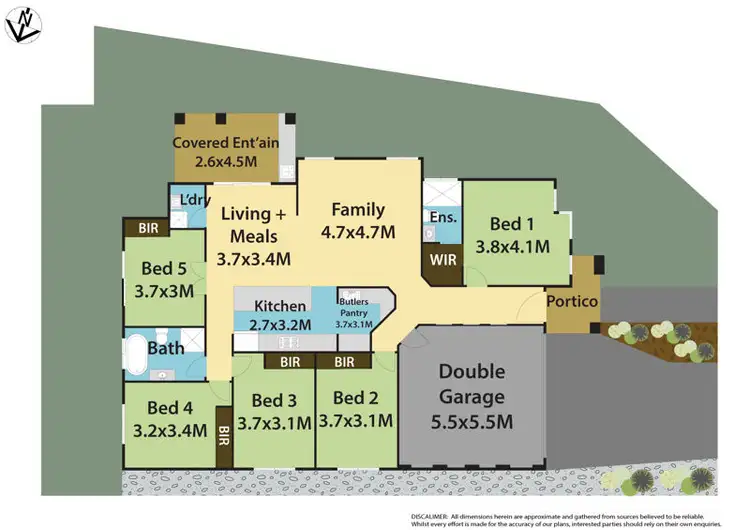 Floorplan of Homely house listing, 2 Sheumack Street, Marsden Park NSW 2765