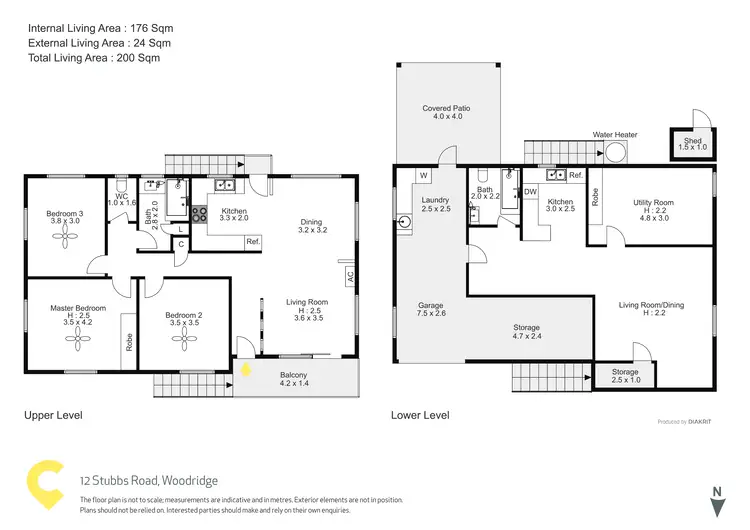 Floorplan of Homely house listing, 12 Stubbs Road, Woodridge QLD 4114