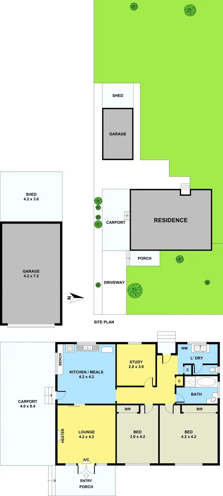 Floorplan of Homely house listing, 2 Theyer Street, Eumemmerring VIC 3177