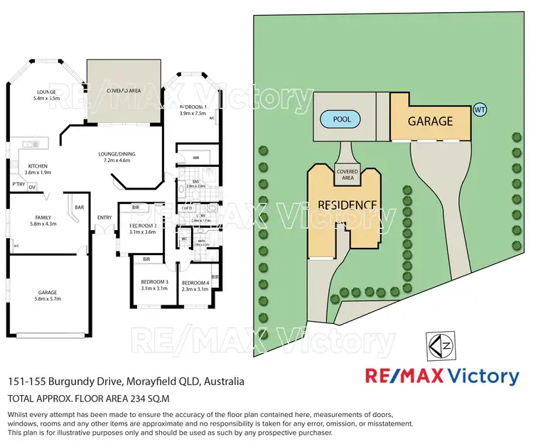 Floorplan of Homely rural property listing, 151-155 Burgundy Drive, Morayfield QLD 4506