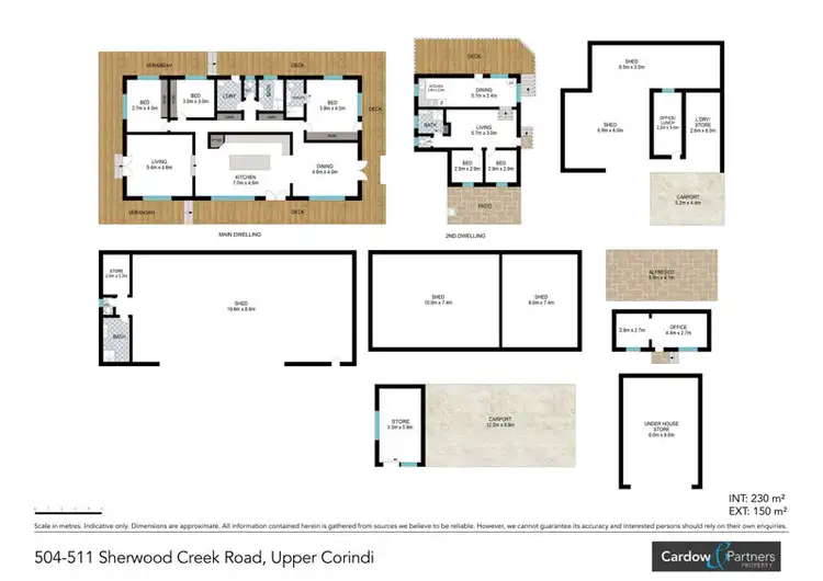 Floorplan of Homely rural property listing, 504-511 Sherwood Creek Road, Upper Corindi NSW 2456