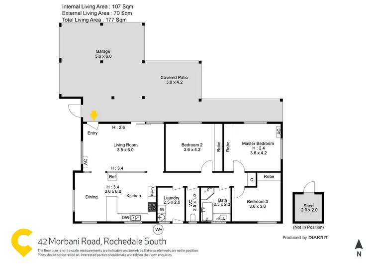 Floorplan of Homely house listing, 42 Morbani Road, Rochedale South QLD 4123