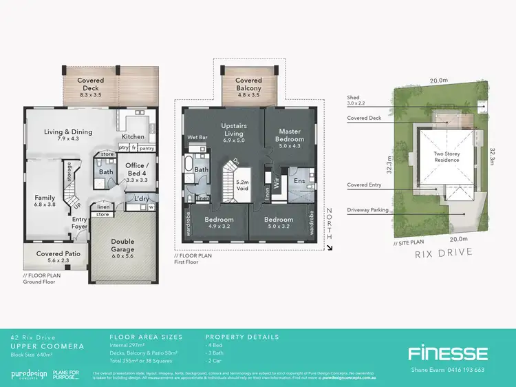 Floorplan of Homely house listing, 42 Rix Dr, Upper Coomera QLD 4209