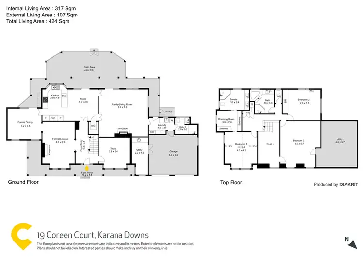 Floorplan of Homely house listing, 19 Coreen Court, Karana Downs QLD 4306