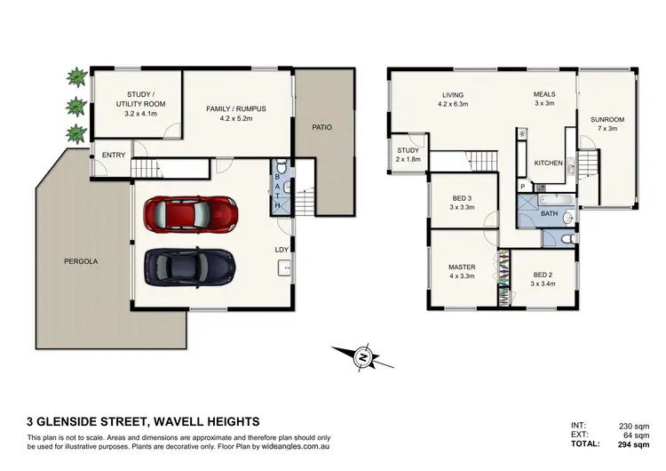 Floorplan of Homely house listing, 3 Glenside Street, Wavell Heights QLD 4012