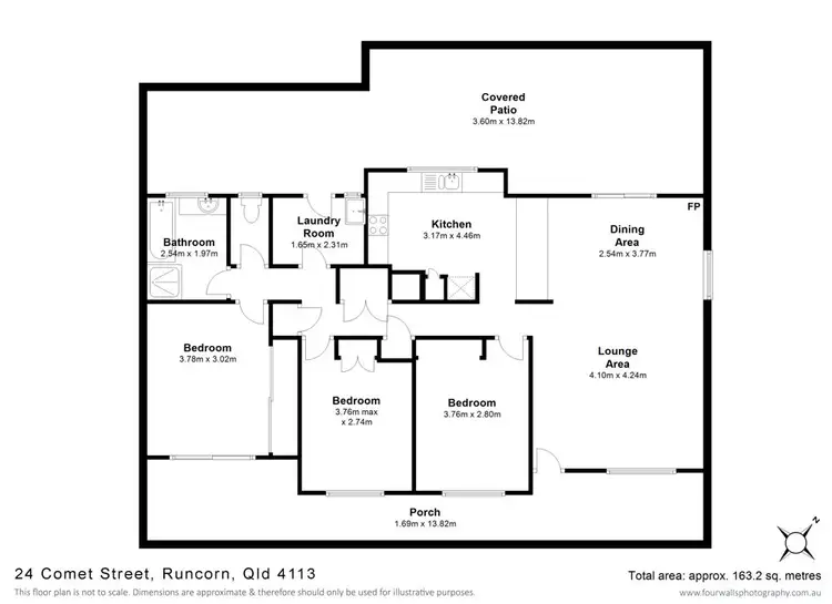 Floorplan of Homely house listing, 24 Comet Street, Runcorn QLD 4113