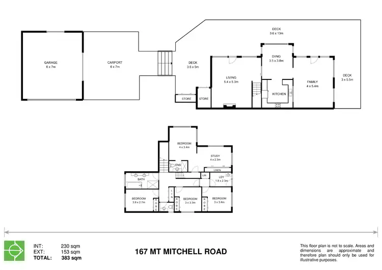 Floorplan of Homely rural property listing, 167 Mount Mitchell Road, Armidale NSW 2350