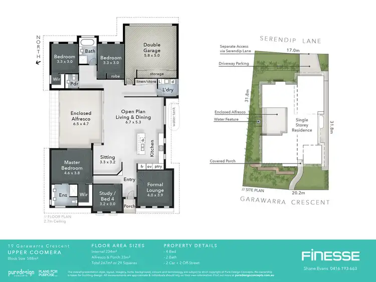 Floorplan of Homely house listing, 19 Garawarra Crescent, Upper Coomera QLD 4209