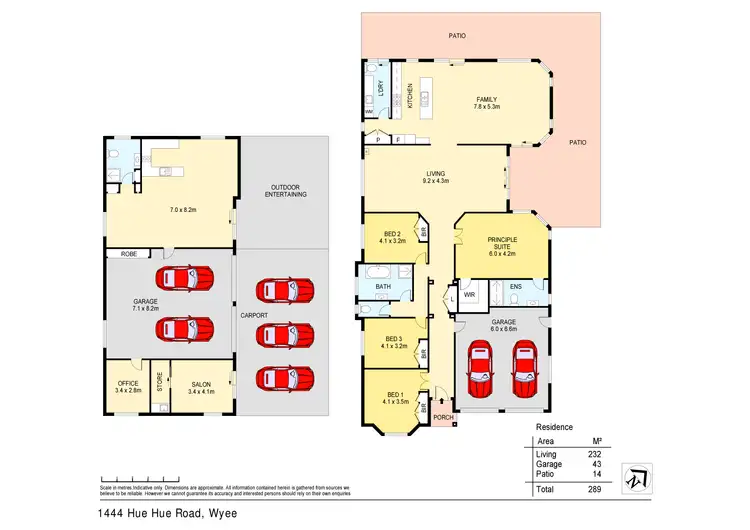 Floorplan of Homely rural property listing, 1444 Hue Hue Road, Wyee NSW 2259
