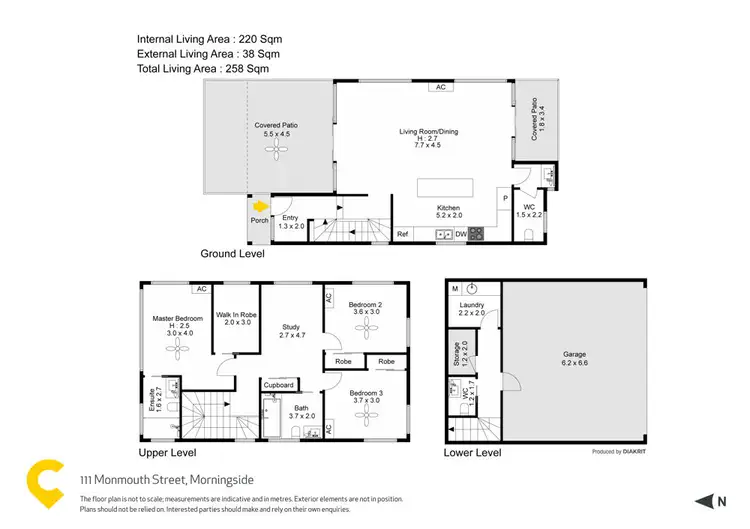 Floorplan of Homely house listing, 111 Monmouth Street, Morningside QLD 4170