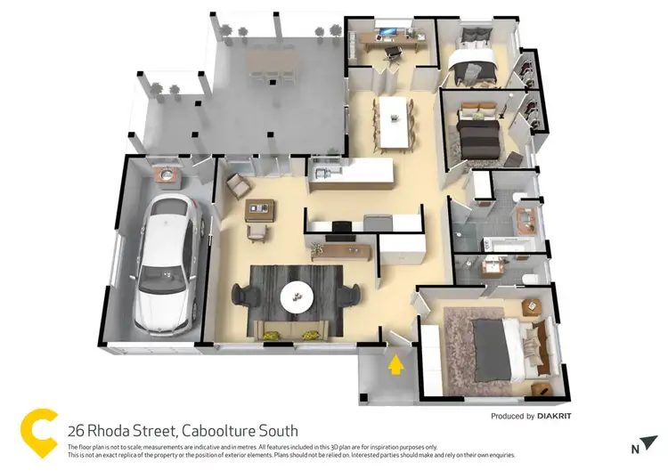 Floorplan of Homely house listing, 26 Rhoda Street, Caboolture South QLD 4510