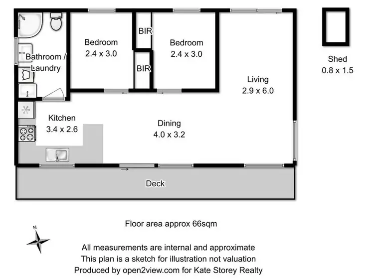 Floorplan of Homely house listing, 9 Broom Street, Primrose Sands TAS 7173