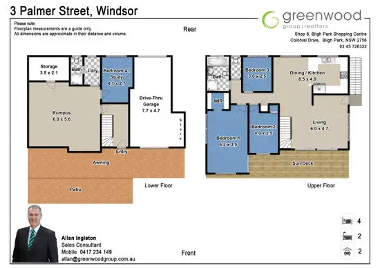 Floorplan of Homely house listing, 3 Palmer Street, Windsor NSW 2756