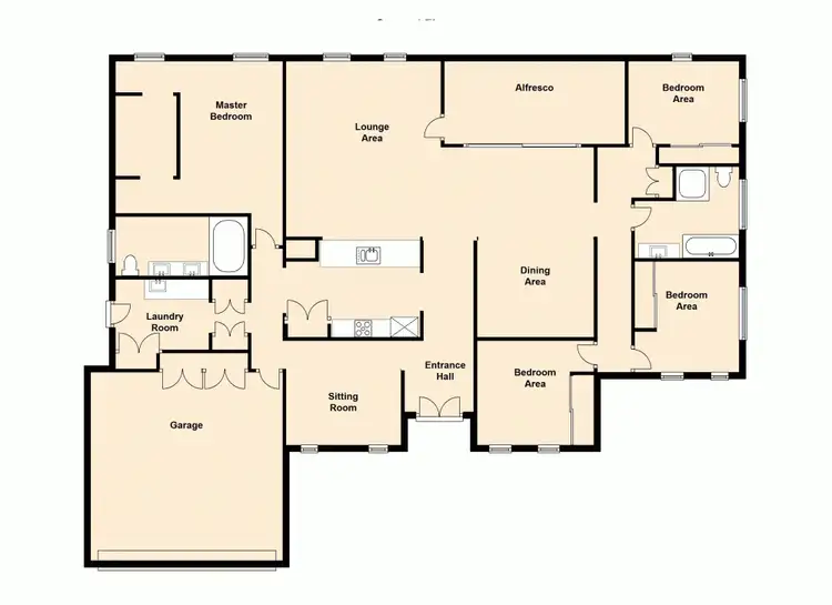 Floorplan of Homely house listing, 27 Sandalwood Street, Heathwood QLD 4110
