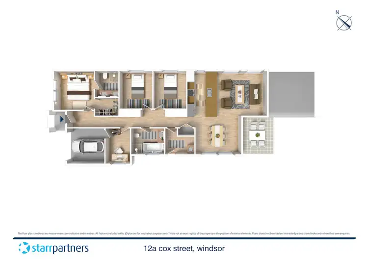 Floorplan of Homely house listing, 12a Cox Street, Windsor NSW 2756
