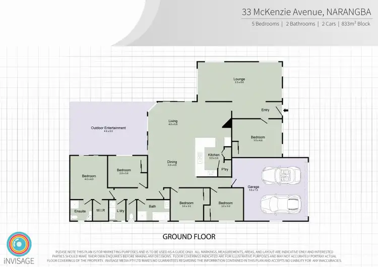 Floorplan of Homely house listing, 33 McKenzie Avenue, Narangba QLD 4504