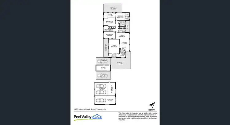 Floorplan of Homely house listing, 1495 Upper Moore Creek Road, Moore Creek, Tamworth NSW 2340