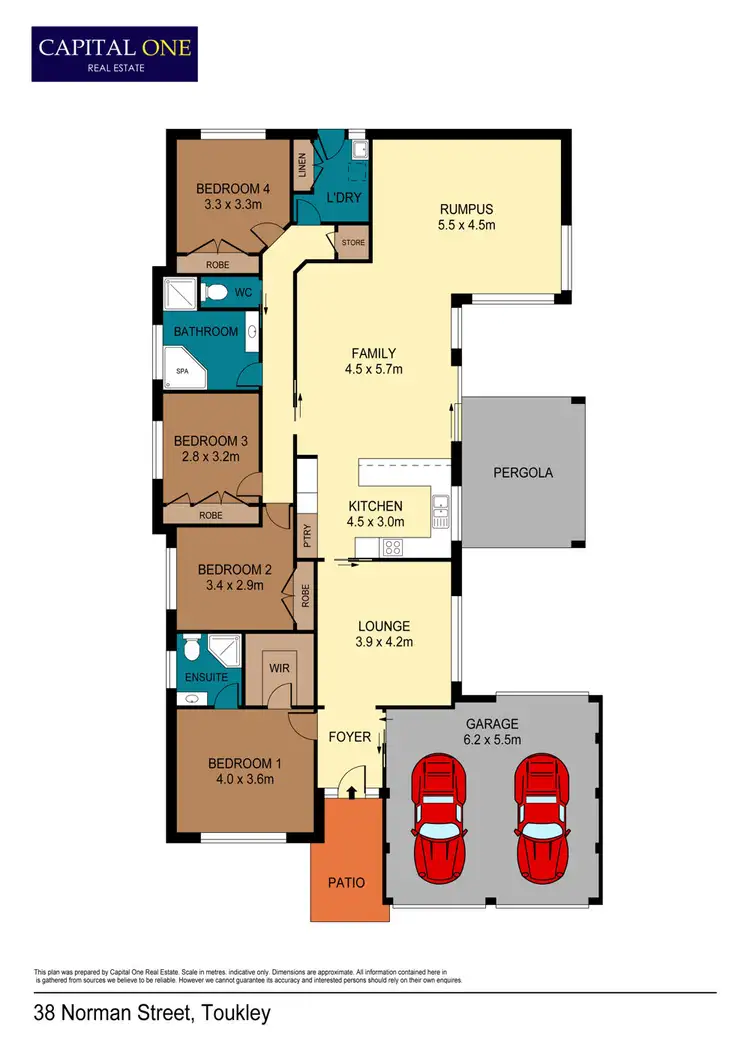 Floorplan of Homely house listing, 38 Norman Street, Toukley NSW 2263