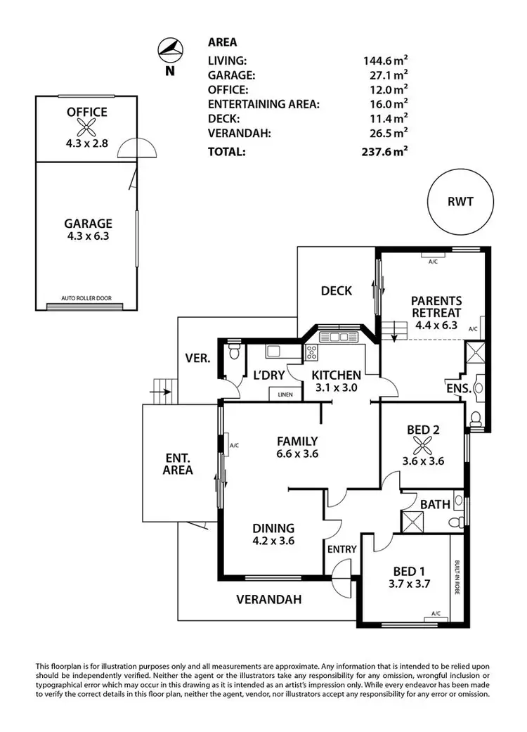 Floorplan of Homely house listing, 9 Pine Avenue, Hahndorf SA 5245