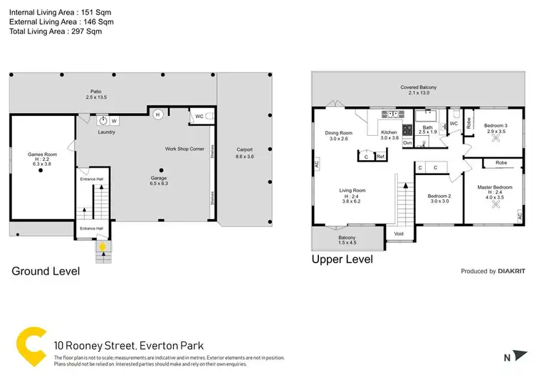 Floorplan of Homely house listing, 10 Rooney Street, Everton Park QLD 4053