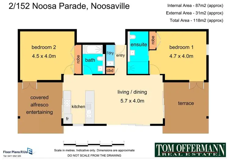 Floorplan of Homely unit listing, 2/152 Noosa Parade, Noosaville QLD 4566