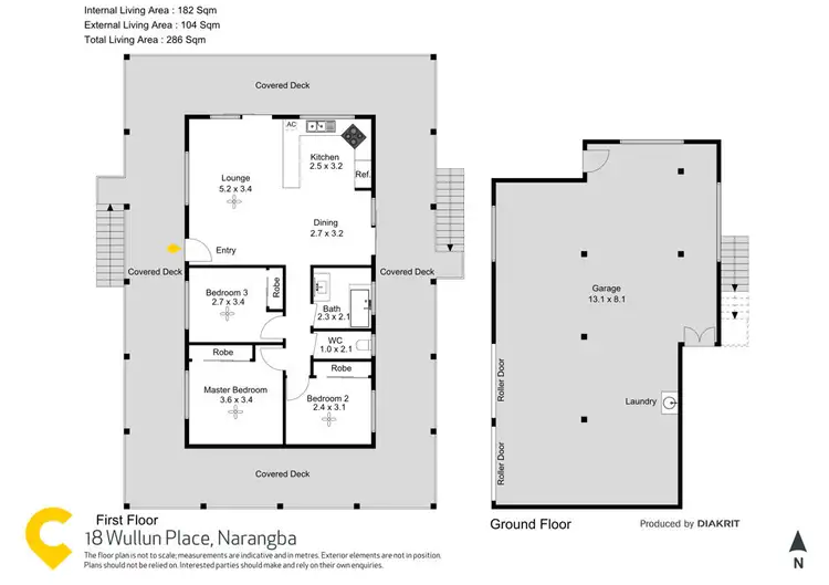 Floorplan of Homely house listing, 18 Wullun Place, Narangba QLD 4504