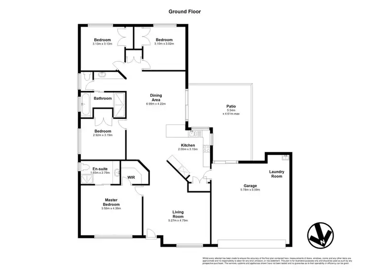 Floorplan of Homely house listing, 40 Everglades Drive, Morayfield QLD 4506