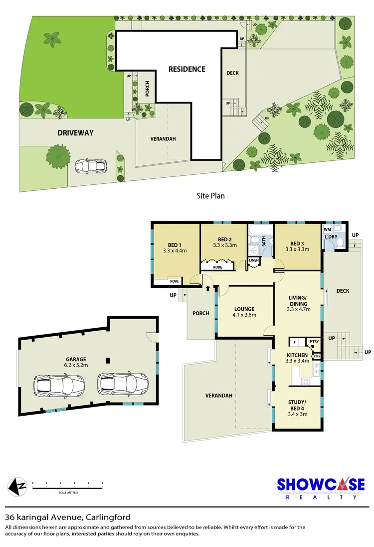 Floorplan of Homely house listing, 36 Karingal Ave, Carlingford NSW 2118