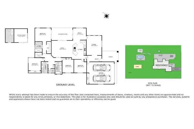 Floorplan of Homely house listing, 10 Debbie Court, Highfields QLD 4352