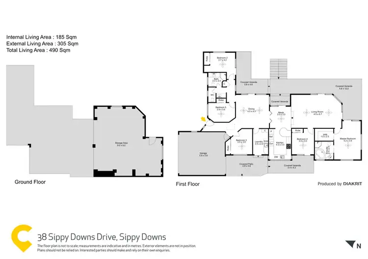 Floorplan of Homely house listing, 38 Sippy Downs Drive, Sippy Downs QLD 4556
