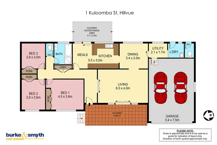 Floorplan of Homely house listing, 1 Kuloomba Street, Tamworth NSW 2340