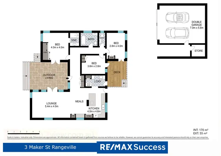 Floorplan of Homely house listing, 3 Maker Street, Rangeville QLD 4350