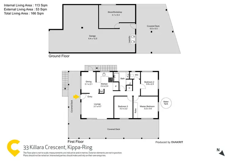 Floorplan of Homely house listing, 33 Killara Crescent, Kippa-ring QLD 4021