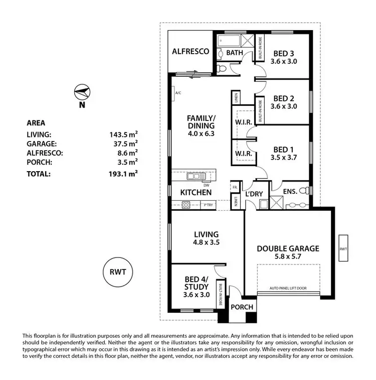 Floorplan of Homely house listing, 7 Bulbeck Road, Nairne SA 5252