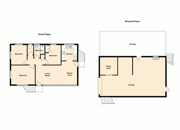 Floorplan of Homely house listing, 22 Sylvania St, Logan Central QLD 4114