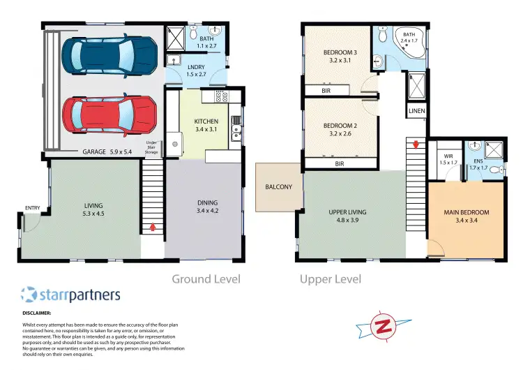 Floorplan of Homely house listing, 15 Oakvale Ave, Kellyville Ridge NSW 2155