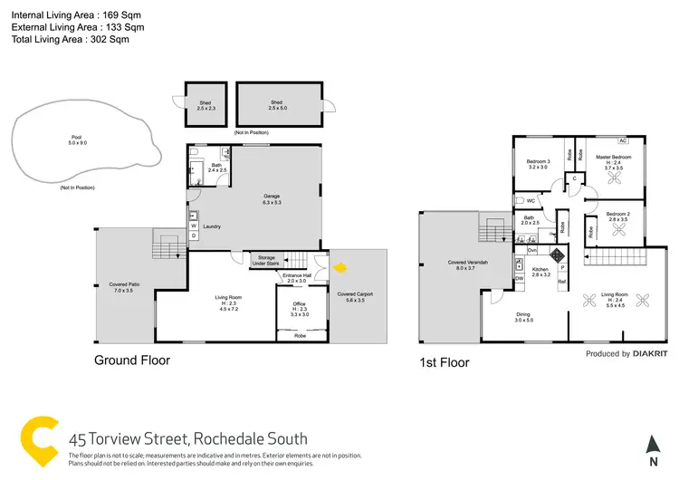 Floorplan of Homely house listing, 45 Torview Street, Rochedale South QLD 4123