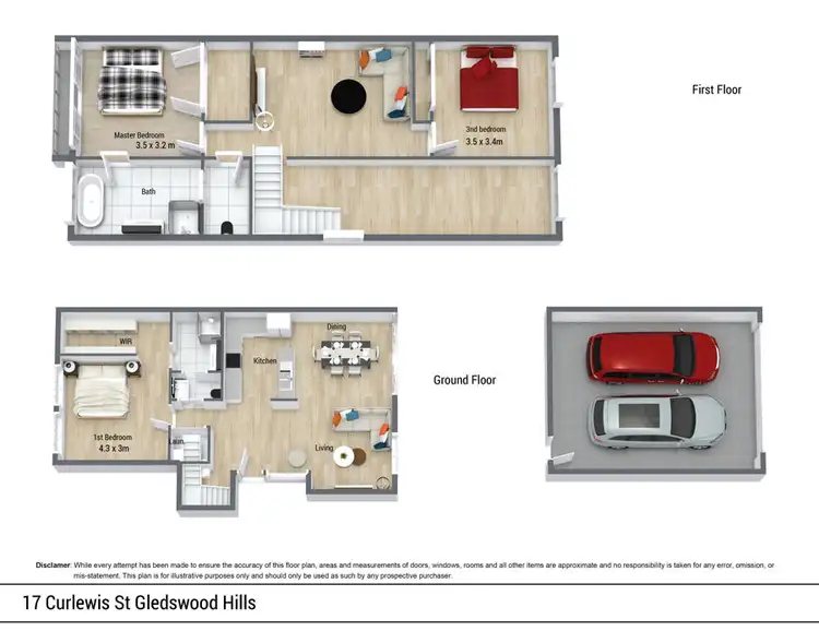 Floorplan of Homely house listing, 17 Curlewis Street, Gledswood Hills NSW 2557