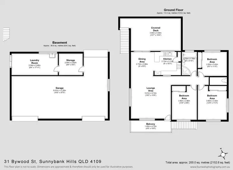 Floorplan of Homely house listing, 31 Bywood Street, Sunnybank Hills QLD 4109