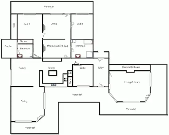 Floorplan of Homely house listing, 97 Shaw Street, Yass NSW 2582