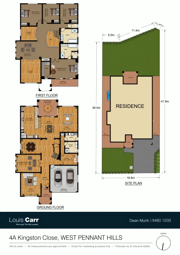 Floorplan of Homely house listing, 4a Kingston Close, West Pennant Hills NSW 2125
