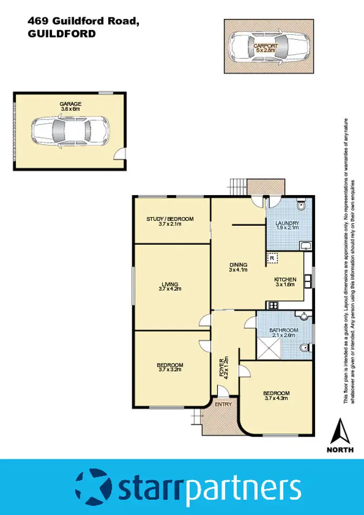 Floorplan of Homely house listing, 469 Guildford Road, Guildford NSW 2161