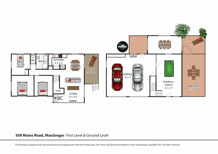Floorplan of Homely house listing, 509 Mains Road, Macgregor QLD 4109
