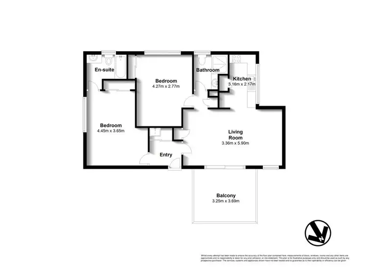 Floorplan of Homely unit listing, 311/83 Lawson Street, Morningside QLD 4170