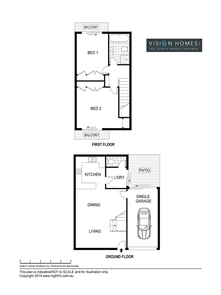 Floorplan of Homely townhouse listing, 26/367 Algester Road, Algester QLD 4115