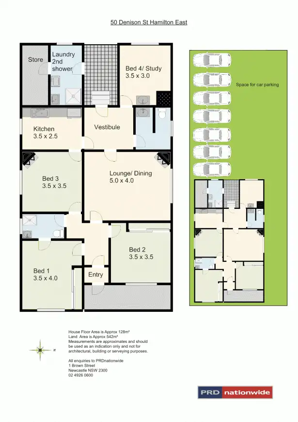 Floorplan of Homely house listing, 50 Denison Street, Hamilton East NSW 2303
