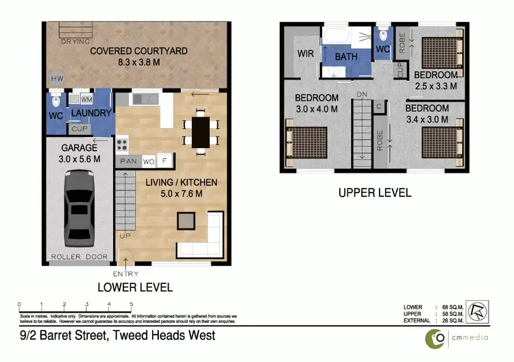 Floorplan of Homely house listing, 9/2 Barrett Street, Tweed Heads West NSW 2485